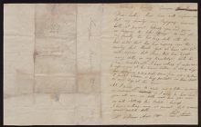Letter to William Amis from Thomas Amis